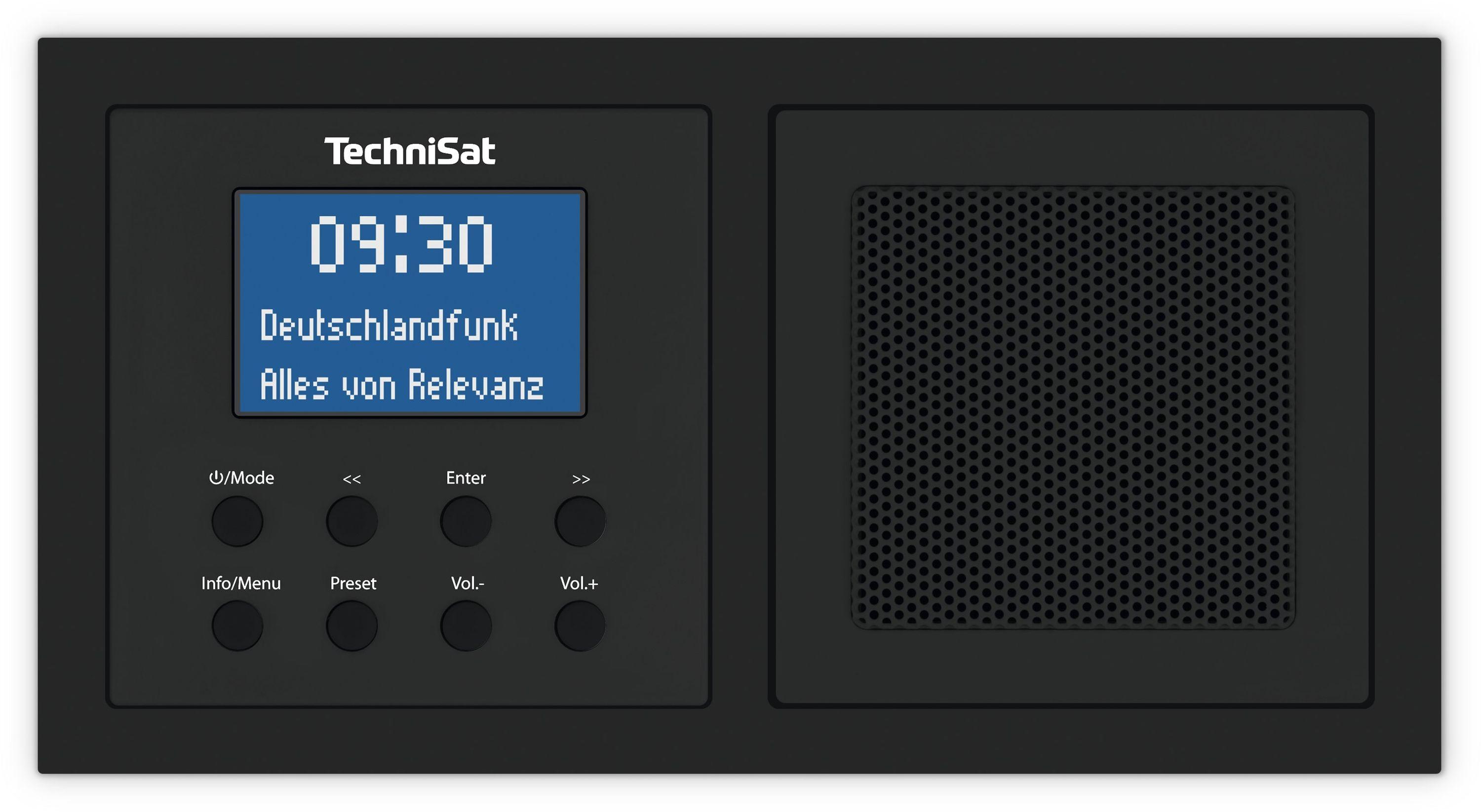 TechniSat DIGITRADIO UP 1 | DAB+ / UKW Unterputzradio mit Bluetooth | weiß 0000/3900