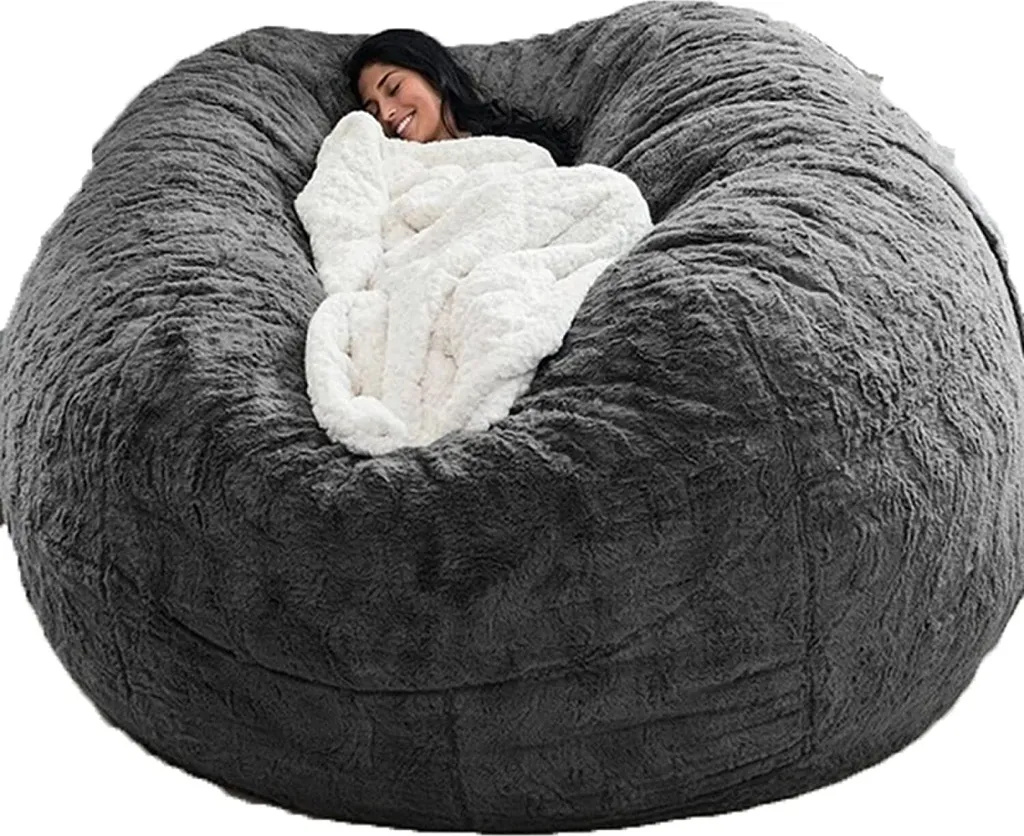 Homgeek Sitzsack-Sesselbezug Sitzsack Hülle, Sitzsack Erwachsene, Sitzsackbezug für Kinder, Sitzsack-Bezug (ohne Füllung)