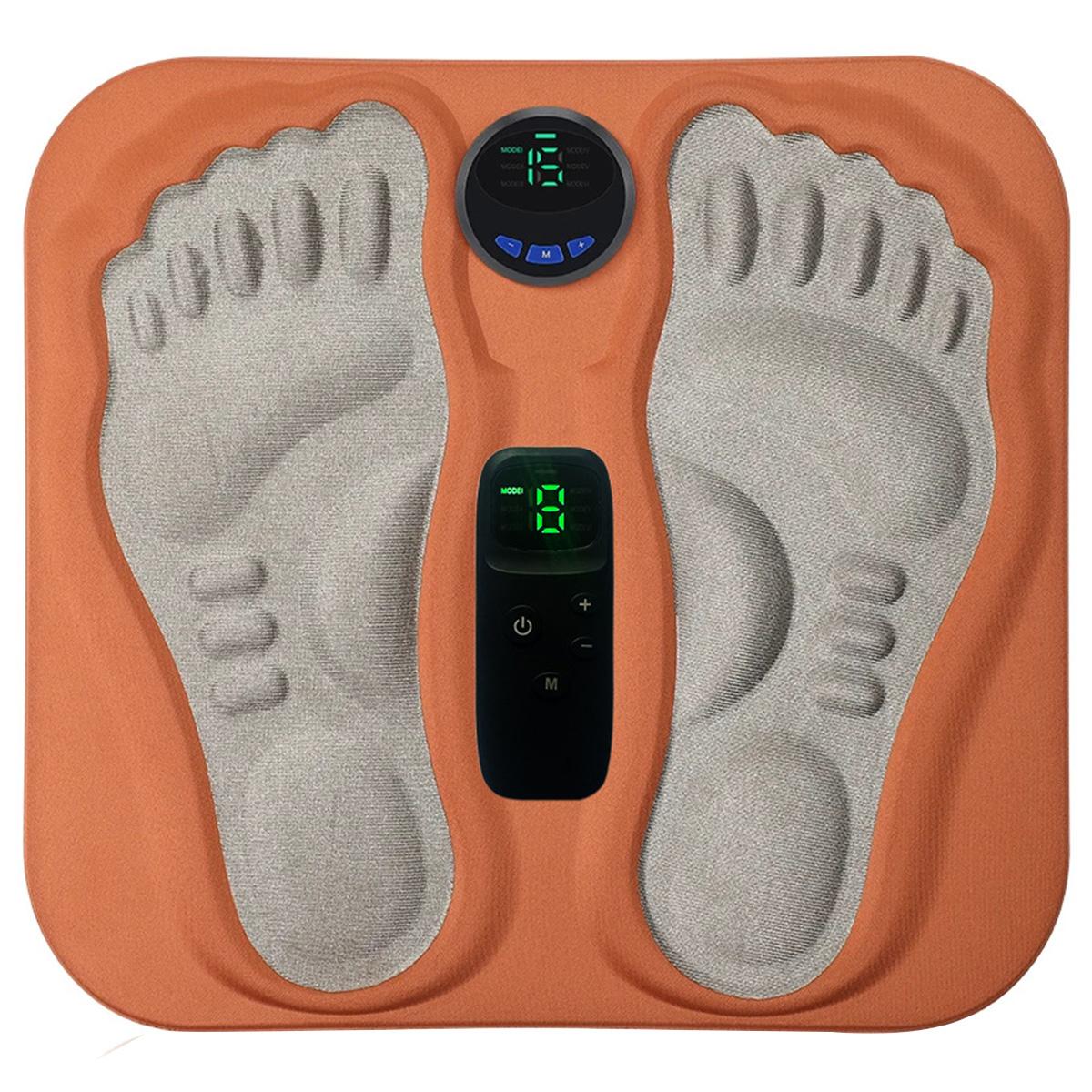 Welikera EMS Fußmassagegerät 30×29 cm, 3D Pulsmassage, 15 Intensitätsstufen, zur Durchblutungsförderung & Schmerzlinderung KAUF-INTT-HB1570-004