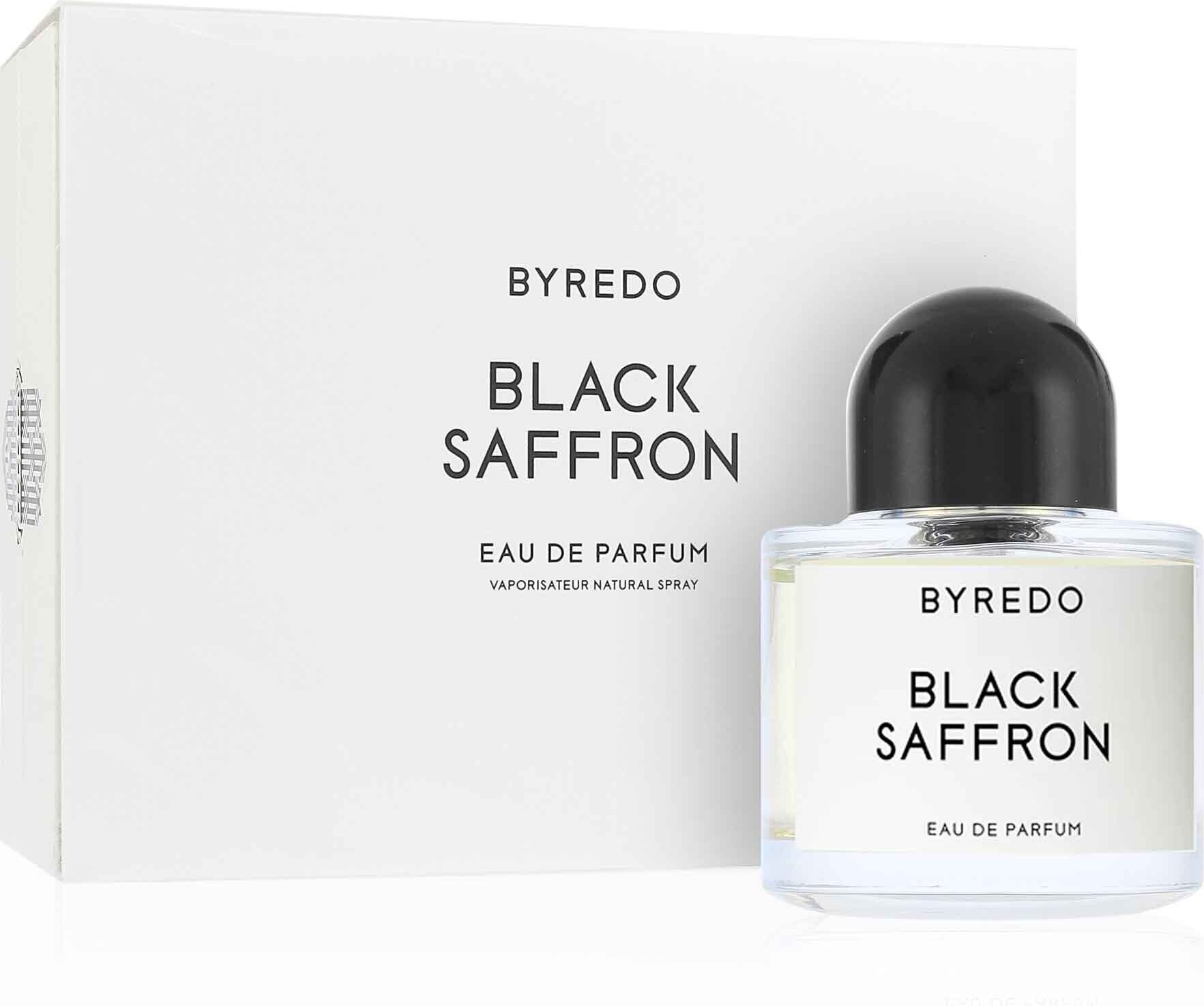 Byredo Black Saffron, 100 ml, Pomelo, bobule, Juniper, Šafrán, Ruže, Fialový, Raspberry, Vetiver, Sprej