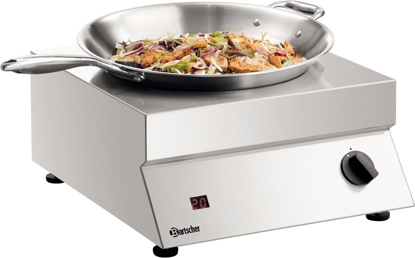 Indukčná panvica wok 30/293 od spoločnosti Bartscher