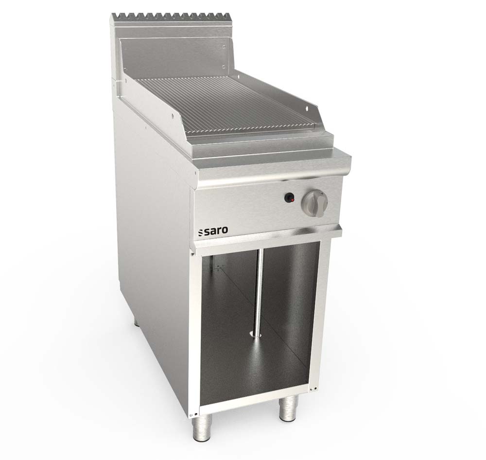 Plynový gril Saro 400Mm široký Stojaci spotrebič s drážkami Model Lq / Ftg2Bar
