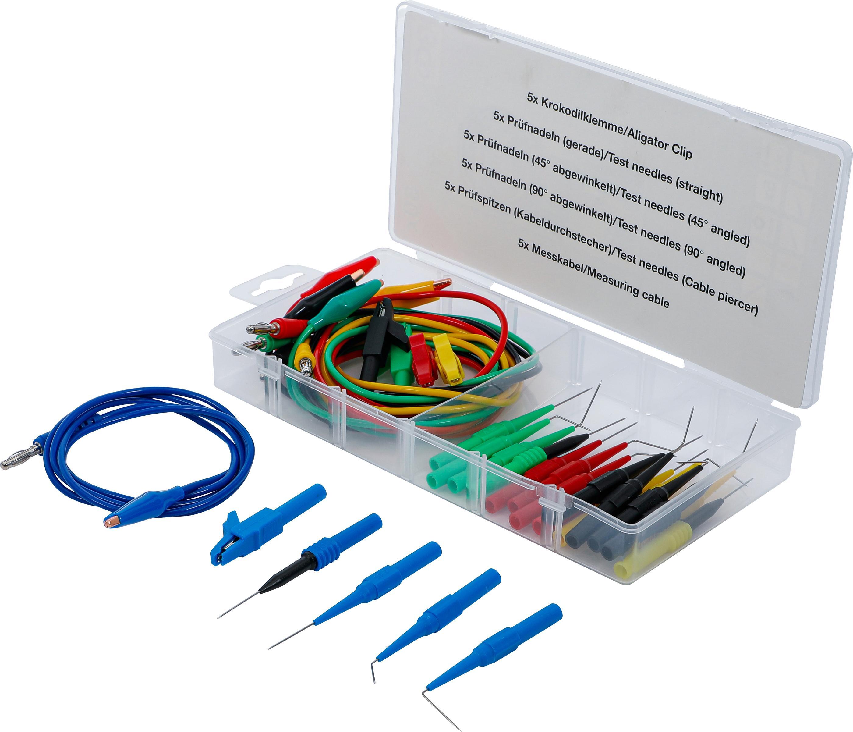 BGS technic Measuring Cable and Probe Set, 282 mm, 282 g 74500