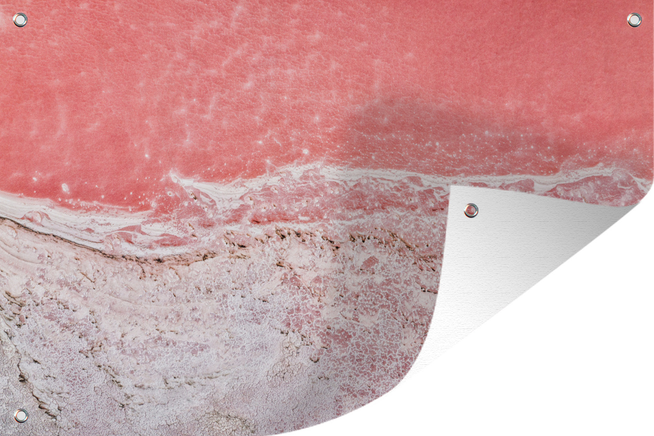 MuchoWow® 90x60 cm Outdoor-Poster Gartendeko Sichtschutz Garten Poster für den Garten Salzsee Australien 133|38351192