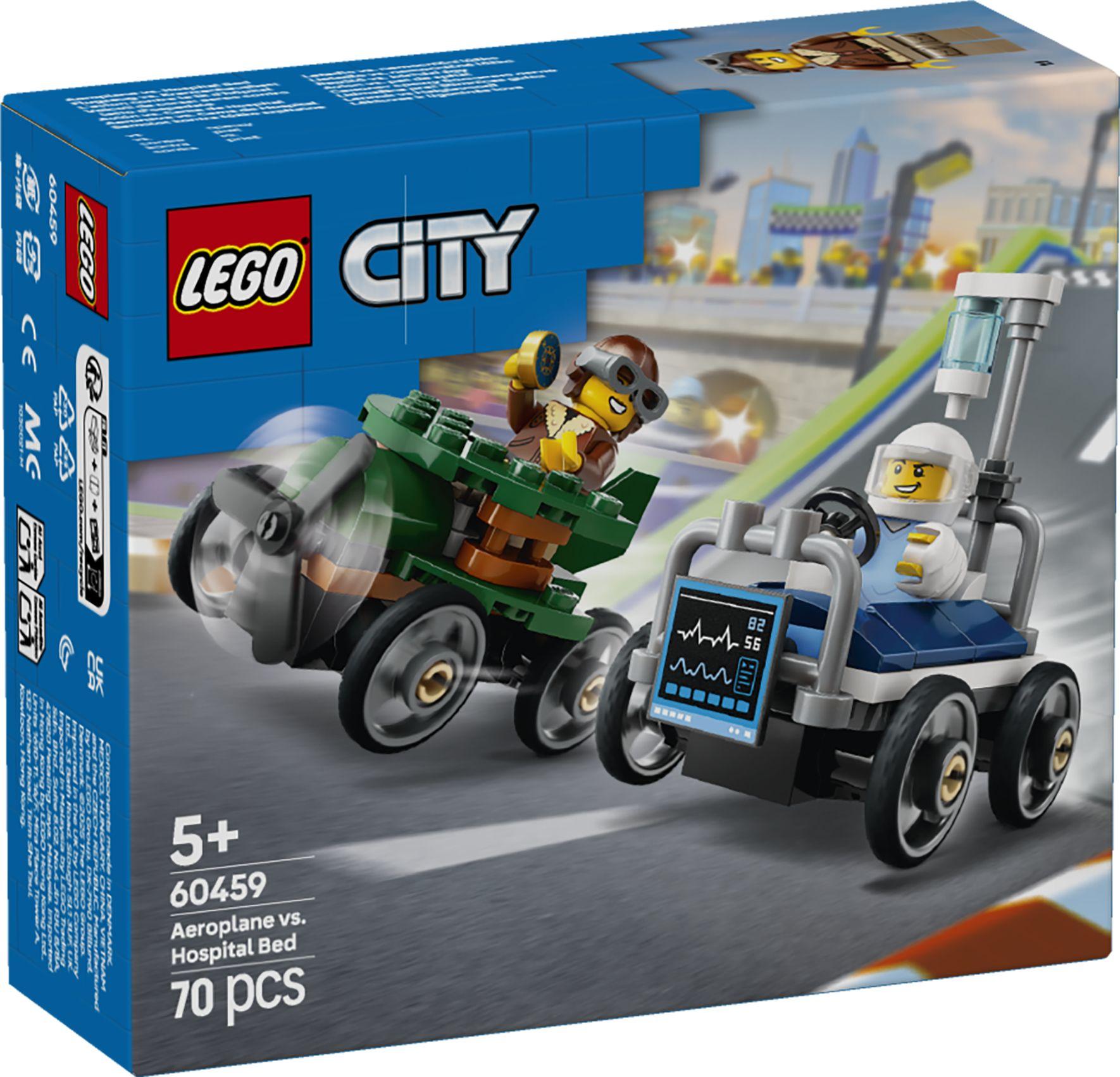 LEGO® City 60459 Flugzeug vs. Krankenhausbett