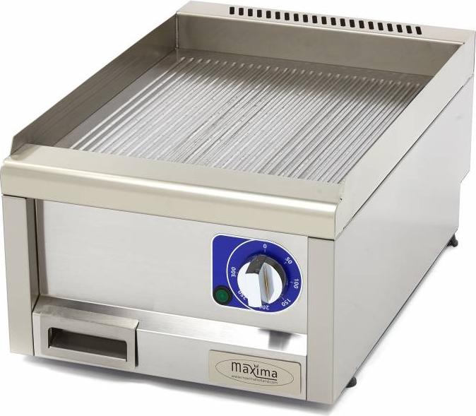 Maxima - Gastro grilovacia doska - Drážkovaná - Jednotka - Hĺbka 60 cm - Elektrická