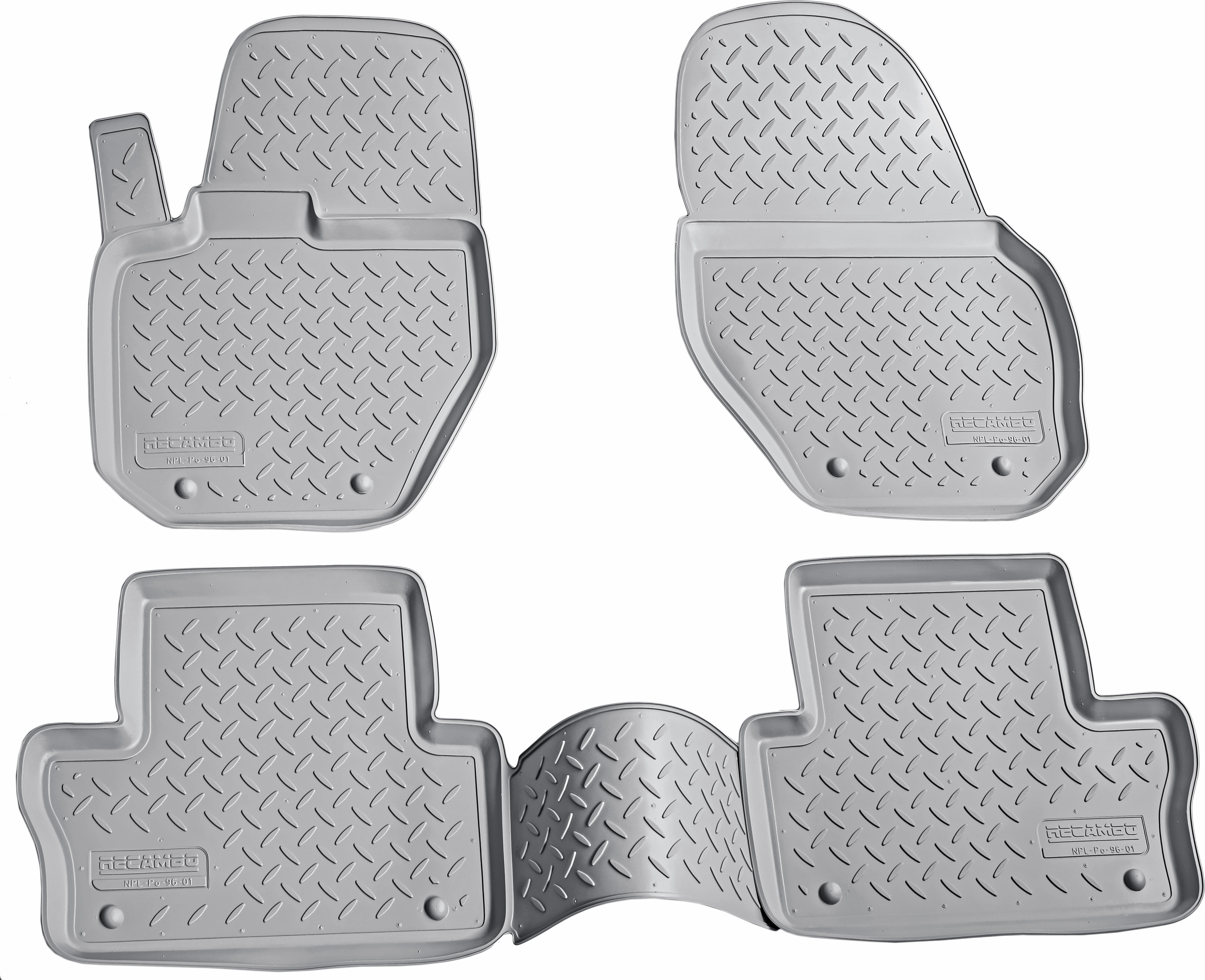 SET tappetini in gomma 3D Volvo V90 estate dal 2016