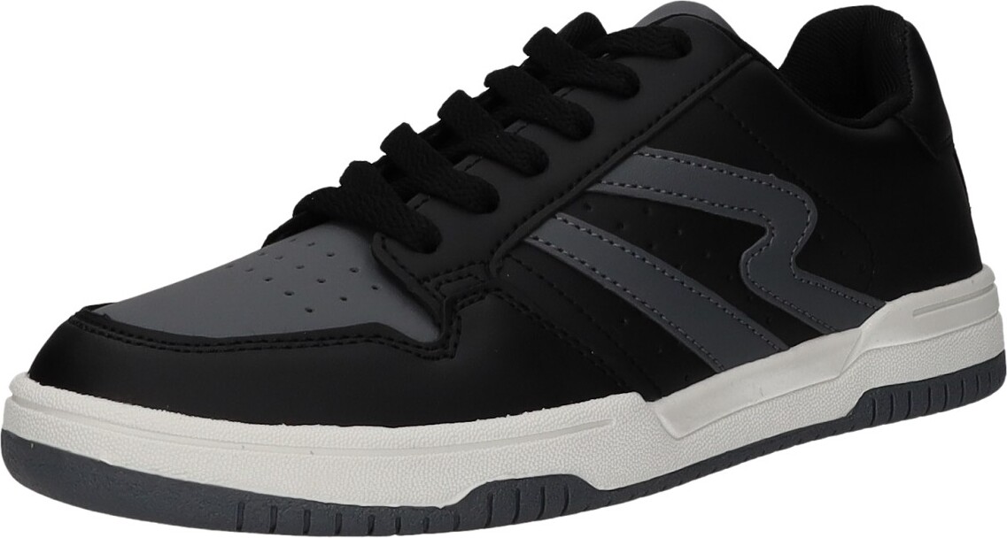 Sneakers Kinder-Jungen-Sneaker Schwarz-Grau, Farbe:schwarz, EU Größe:33 K0750-BG