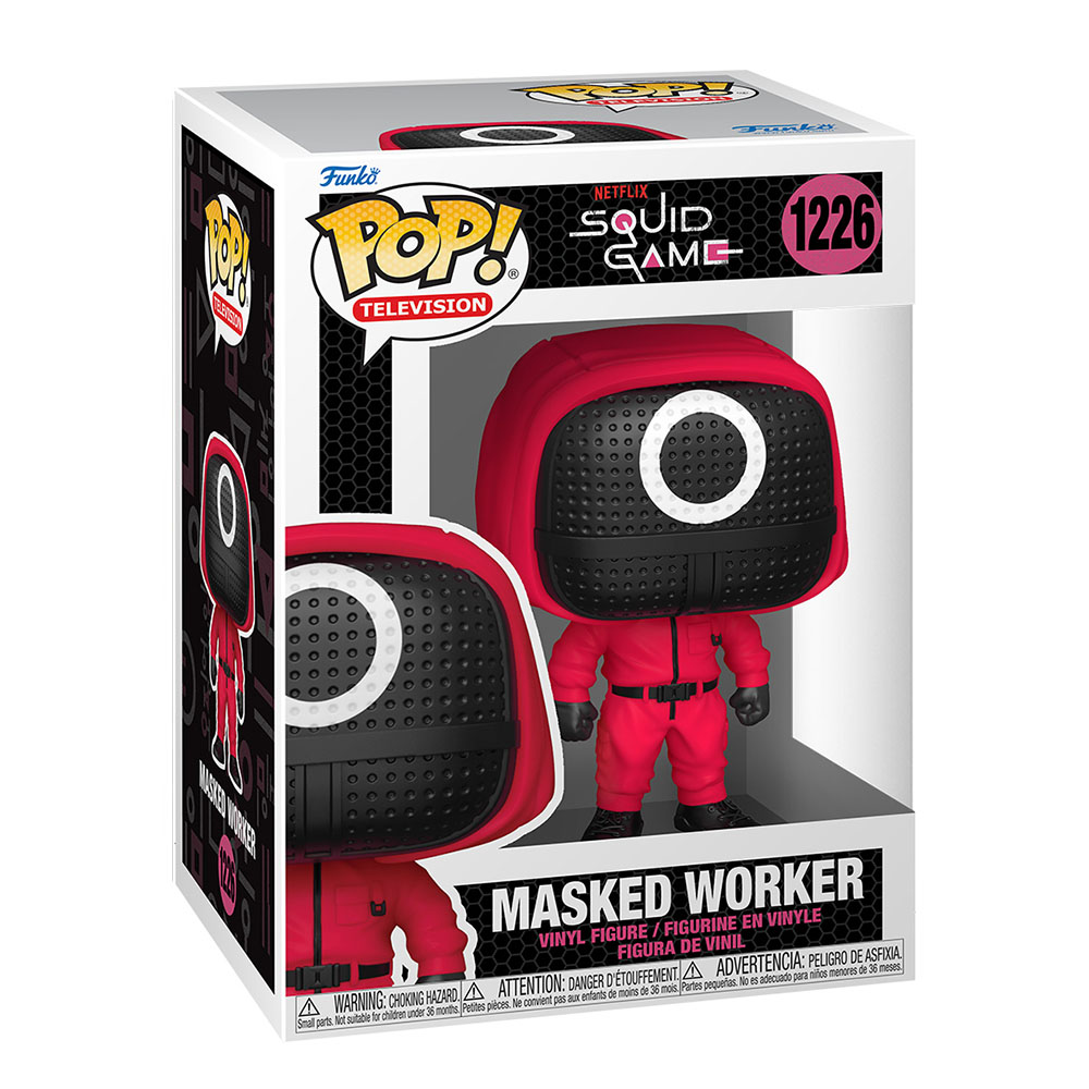 Netflix Squid Game - Masked Worker 1226 - Funko Pop! - Vinyl Figur 64799