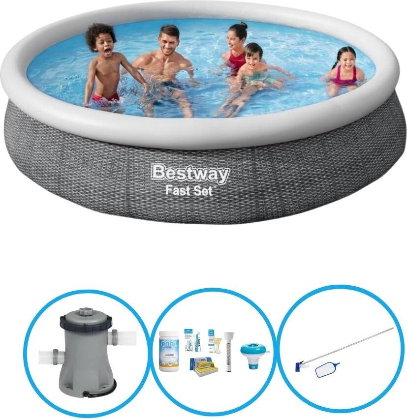 Bestway - Bazénová súprava Fast Set - 366x76 cm - Bazénová súprava