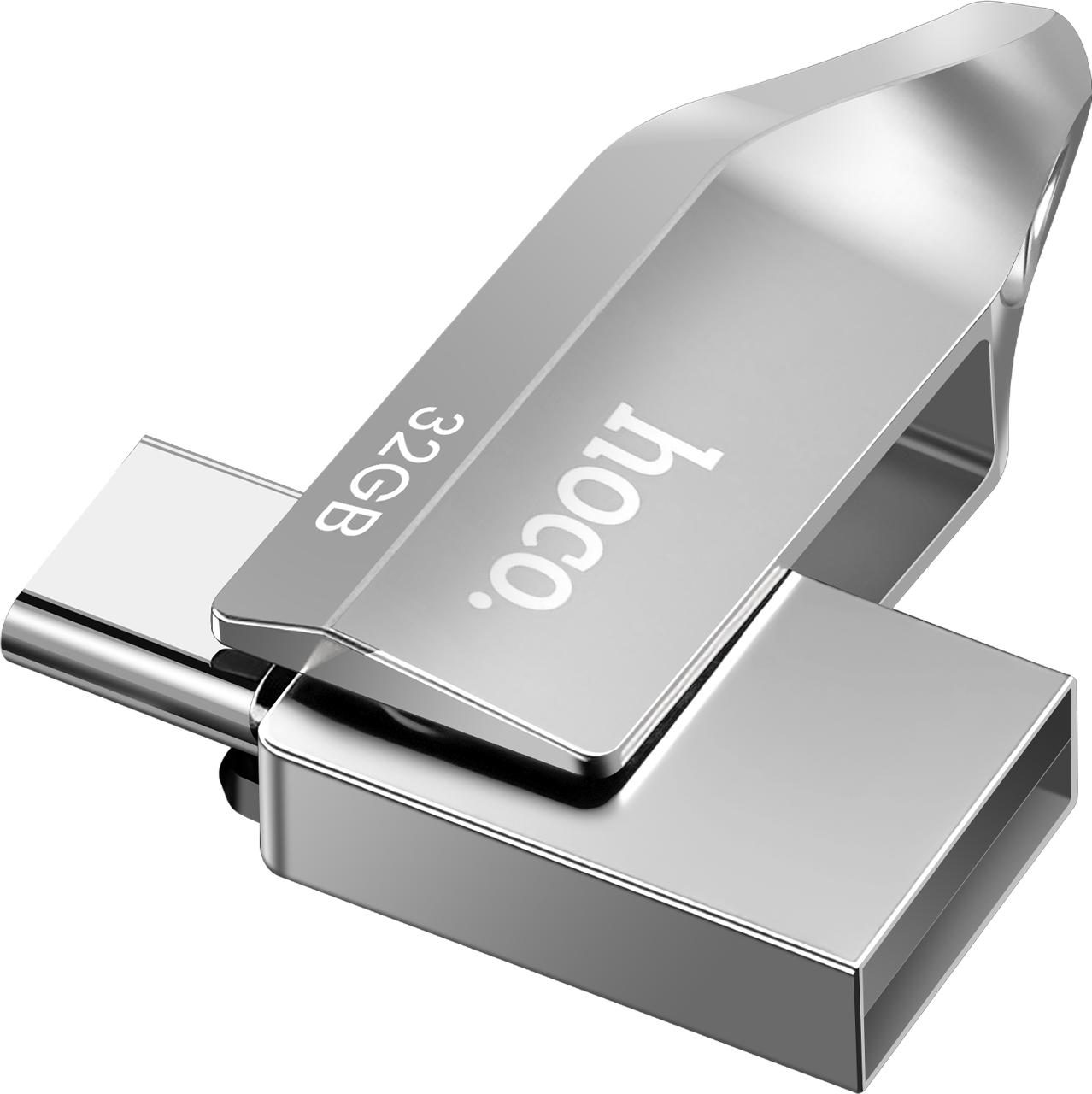 HOCO pendrive USB A + USB C UD8 32GB USB3.0 + USB C