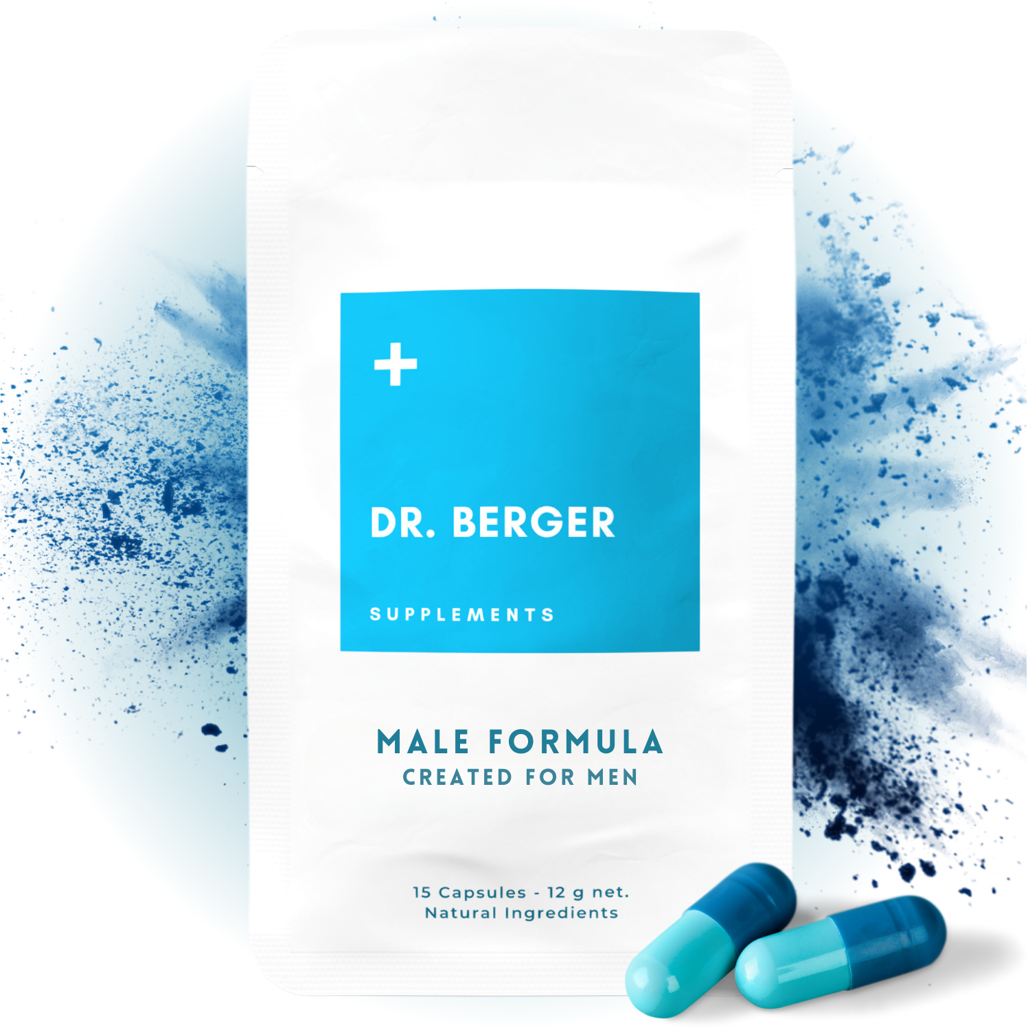 Vaud B.V. MALE FORMULA – Für die Erektion - Natürliches Potenzmittel für Männer - 15 Kapseln - Natürliche Viagra Alternative 8720256061779