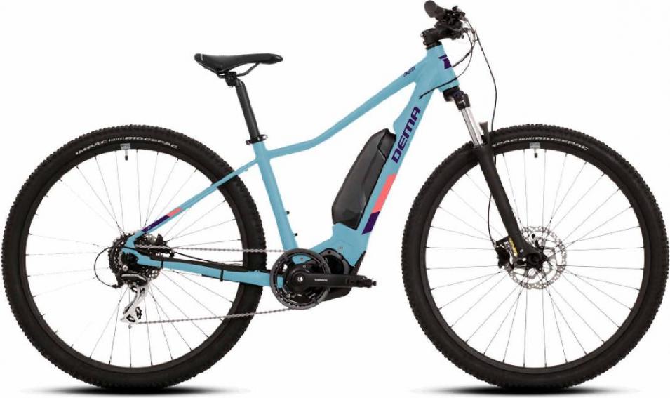 Dema Omega 29" 10 Compartment 2022 Dámsky horský bicykel /Hliník SM/17,5" Modrá/Fialová