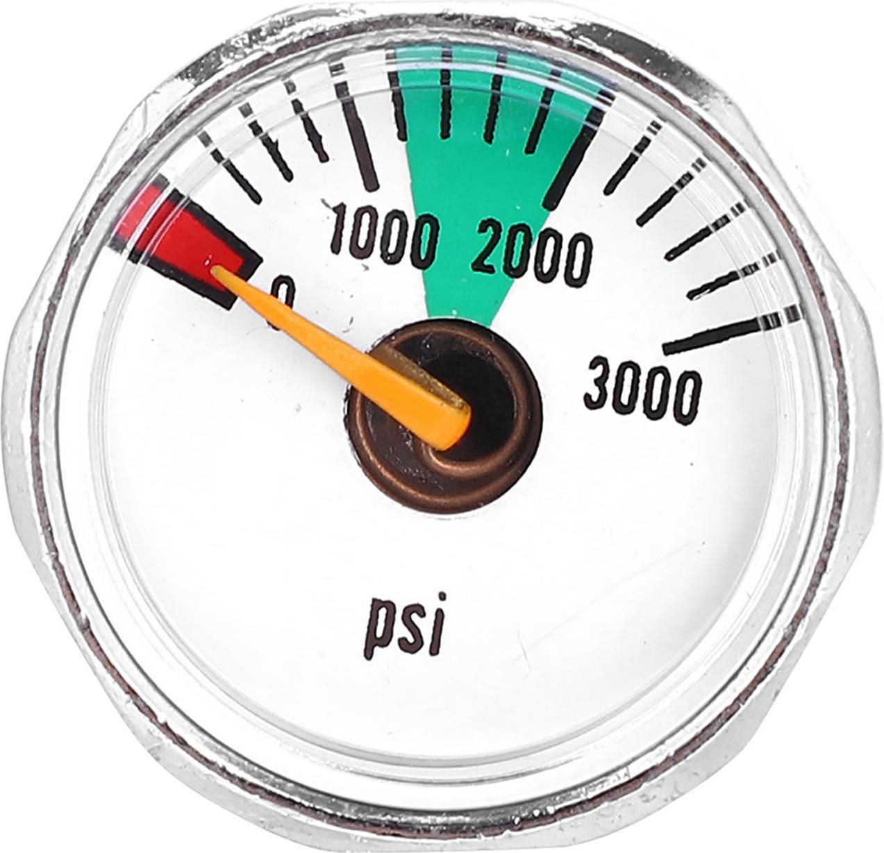 Gistuch 1/8NPT Micro Mini Gauge Manometer für Paintball PCP Air Gewehr 3000psi