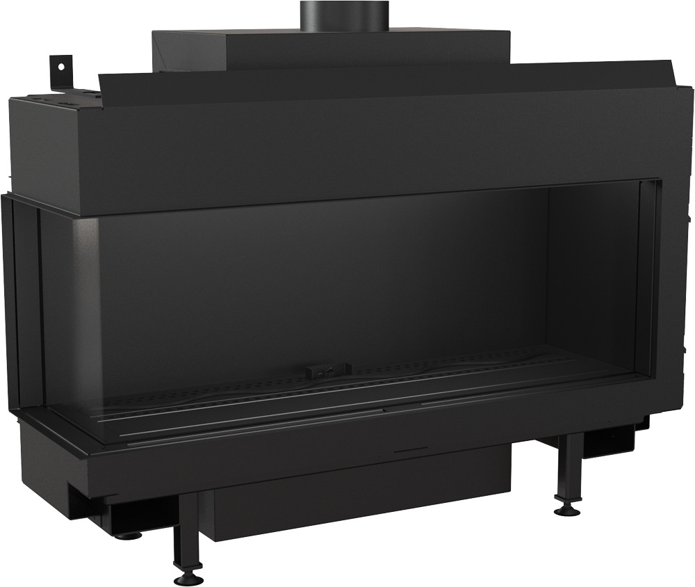 Plynový krb LEO 100 ľavý Propán bután ∅ 100/150 9,5 kW