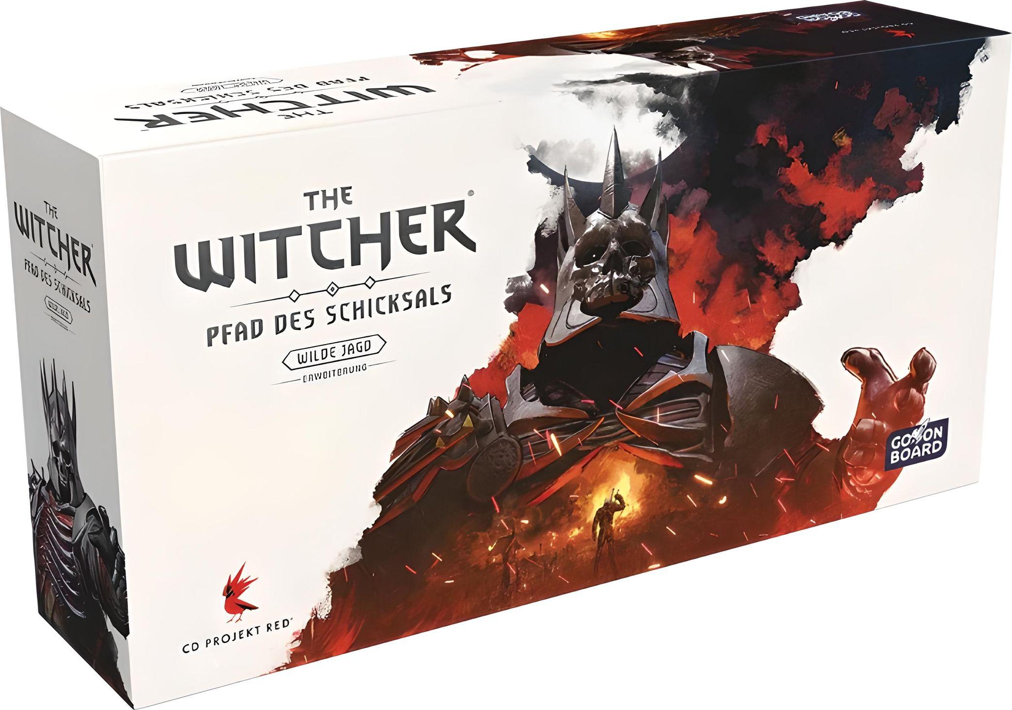 Asmodee The Witcher: Pfad des Schicksals - Wilde Jagd, Brettspiel GOBD0010