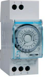 HAGER EH209 Tagesschaltuhr ohne Gangreserve 1W/16A 2PLE