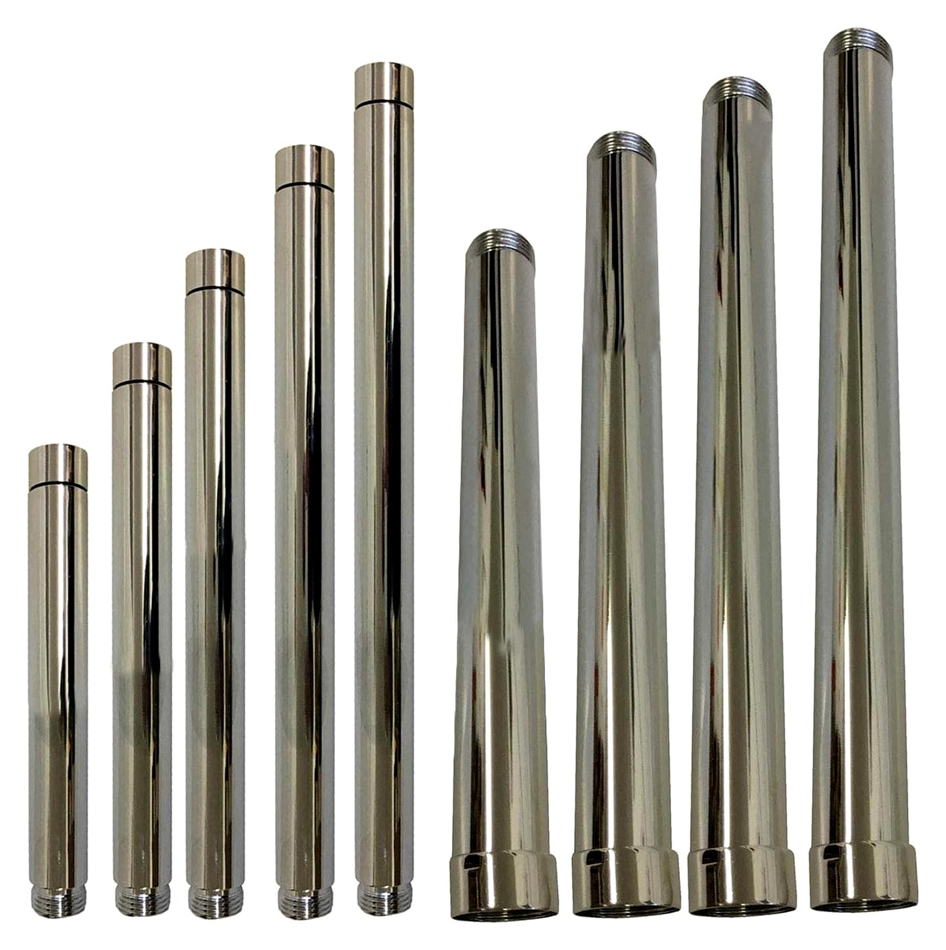 Markenlos Duschrohr Verlängerungsarm 1/2" oder 3/4" (20 cm)