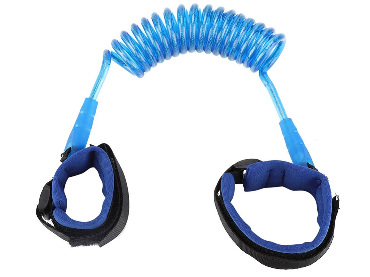 Zügel Handgelenk Zugseil Link Sicherheitsleine für Kinder Sicherheitsseil für das Handgelenk Gurt blau