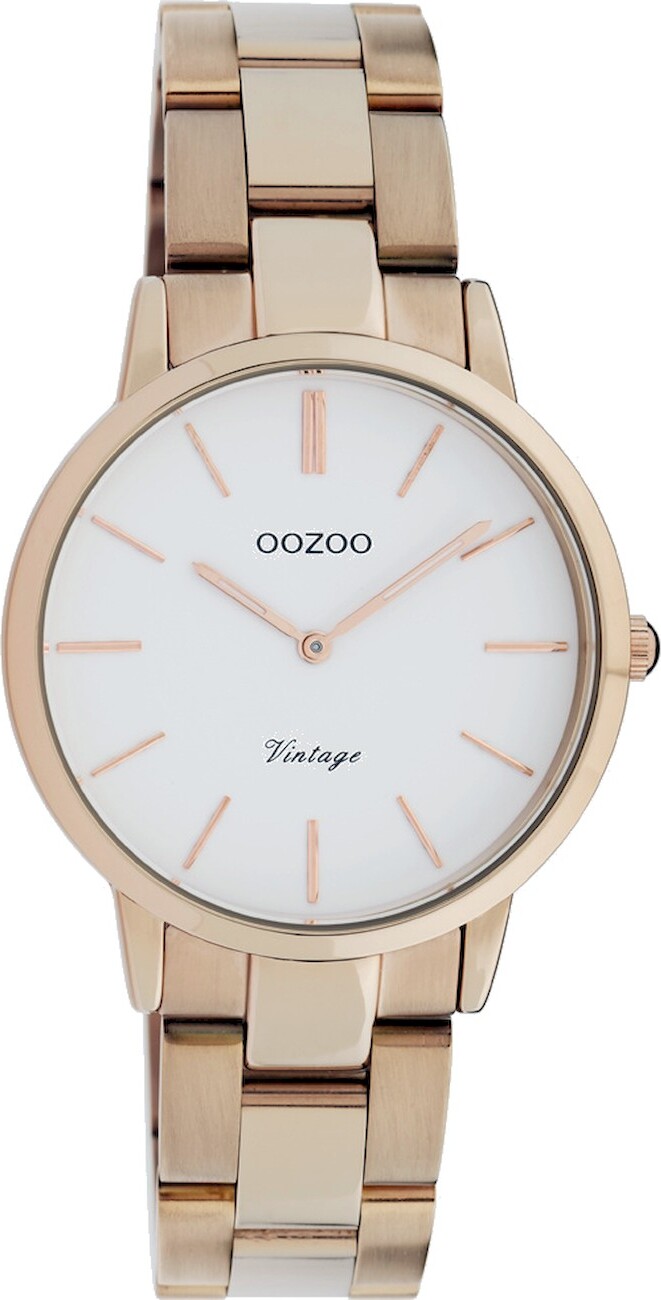 Oozoo - Dámske hodinky - C20048 - Ružové zlato White