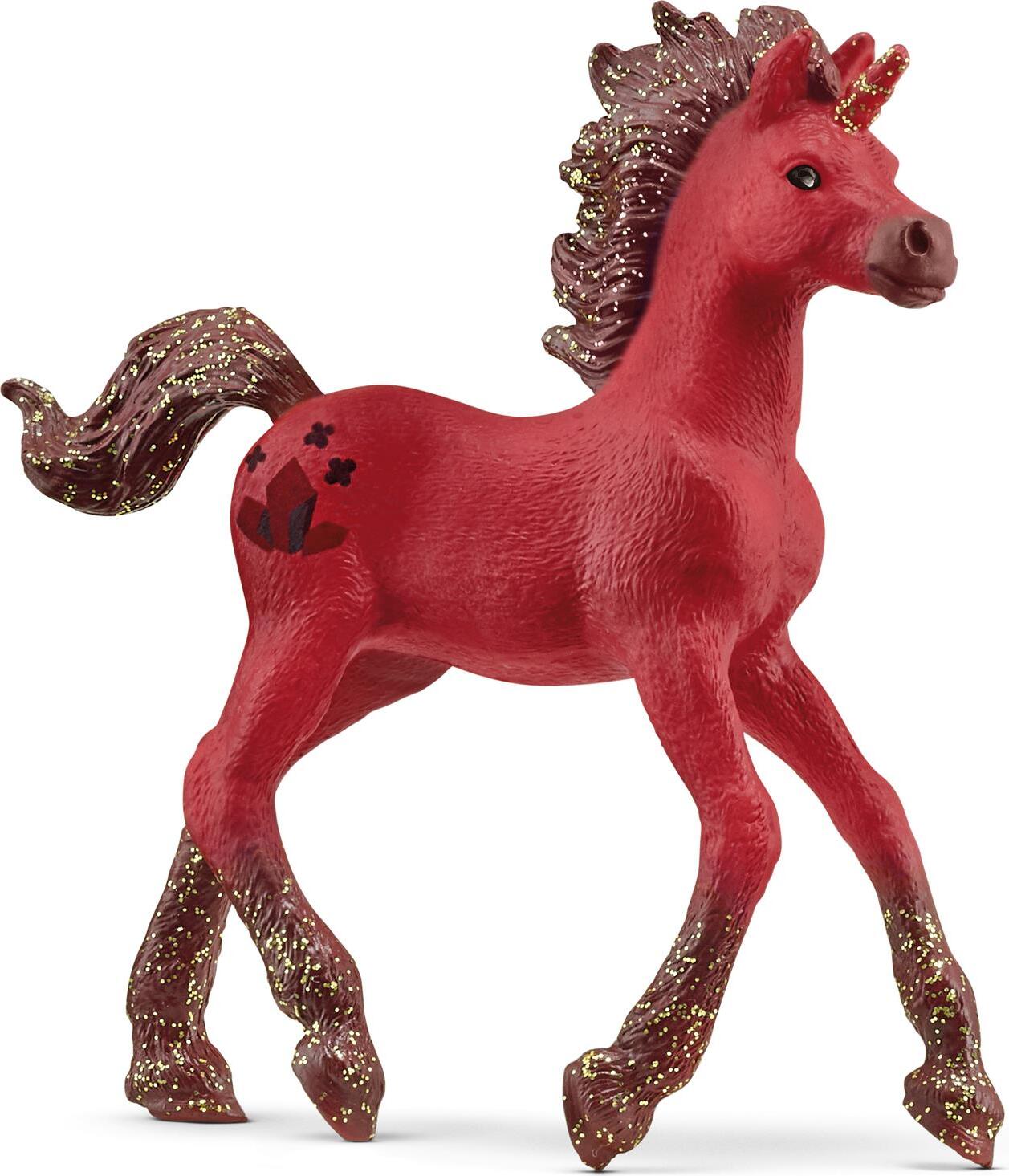 schleich BAYALA 70767, 5 Jahr(e), Collecting unicorn, Unicorn / Pegasus, Unicorns & Fairies, Braun, Rot