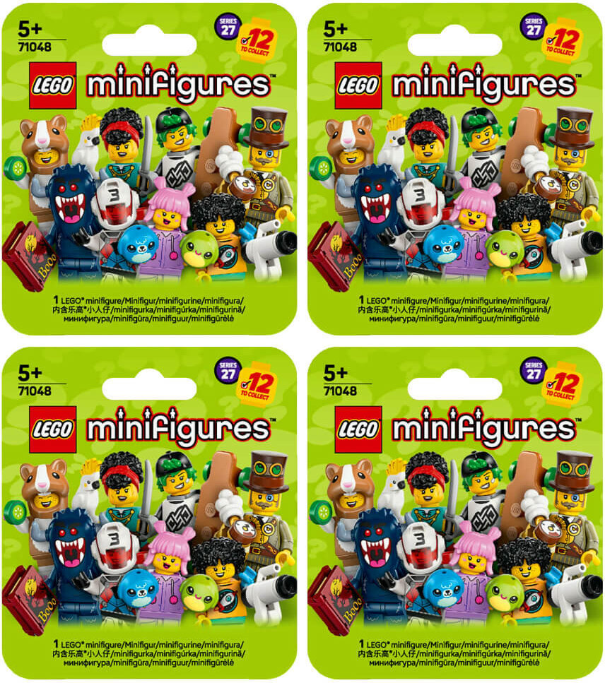 LEGO Minifigures 71048 - Sammelfiguren Serie 27 - Figur - 4 Tüten