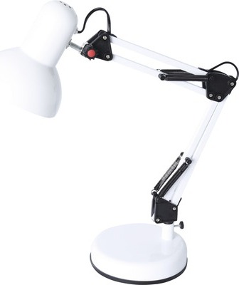 FLAIR Bürolampe 1-flammig H 52 cm Bootis weiß TL-010050 WHITE