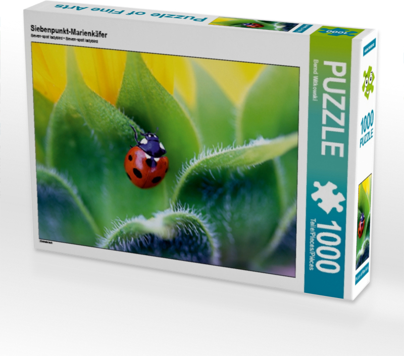 Calvendo Siebenpunkt-Marienkäfer 1000 Teile Puzzle quer 640x480mm, Witkowski Bernd; 7382982