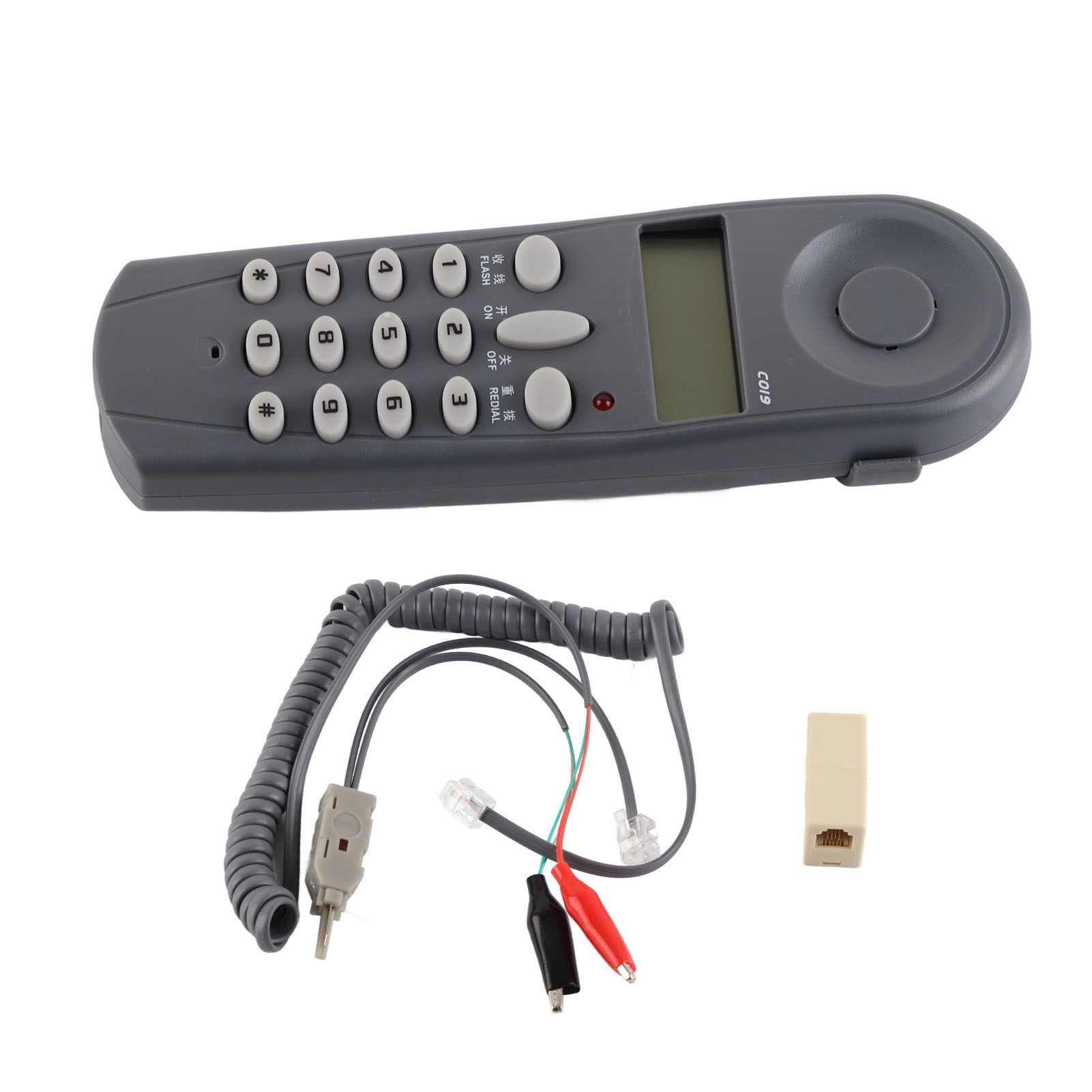 Cocosity Wandtelefon,Wandtelefon,Hängendes Festnetztelefon,Wandfestnetztelefon,Schnurgebundenes Telefon,Verkabeltes Haustelefon C019