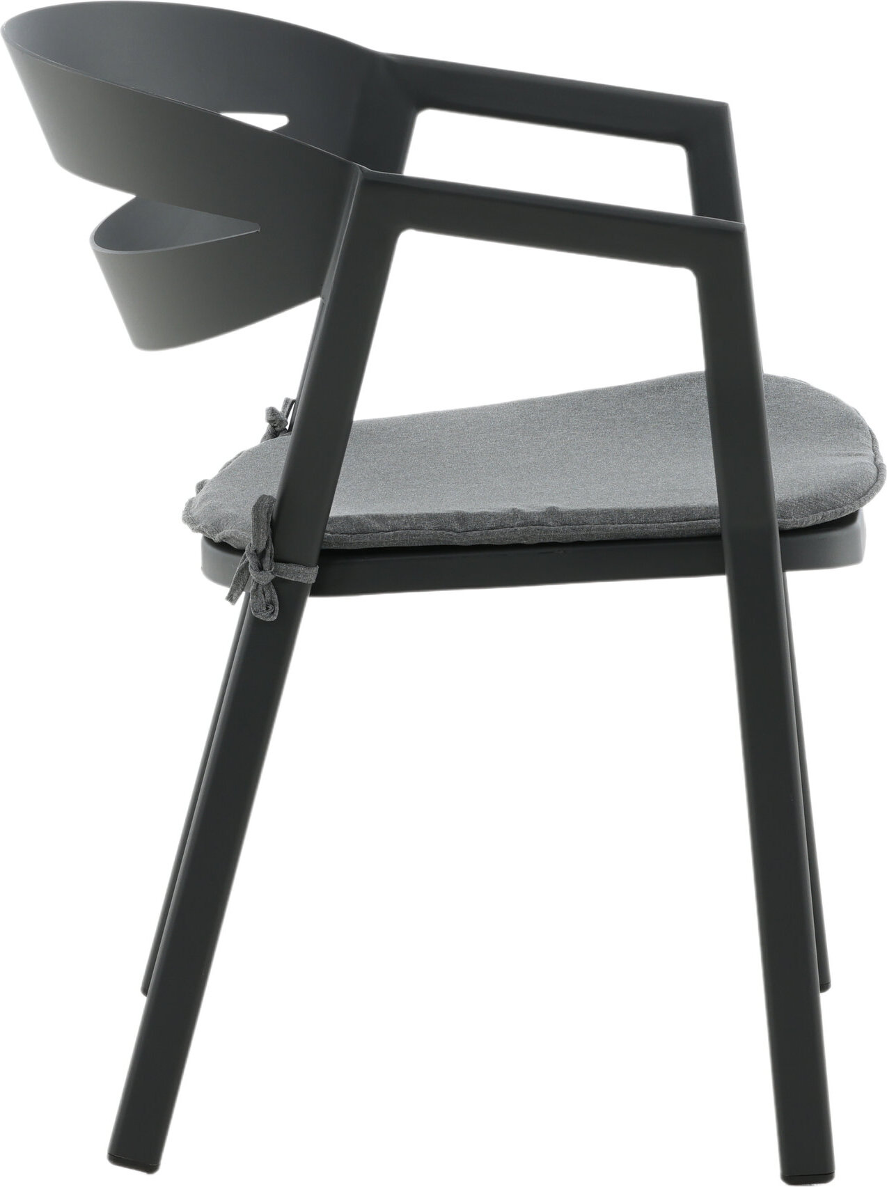 ebuy24 Venture Design, Esszimmersthle, Slit, Schwarz 60-2101-408