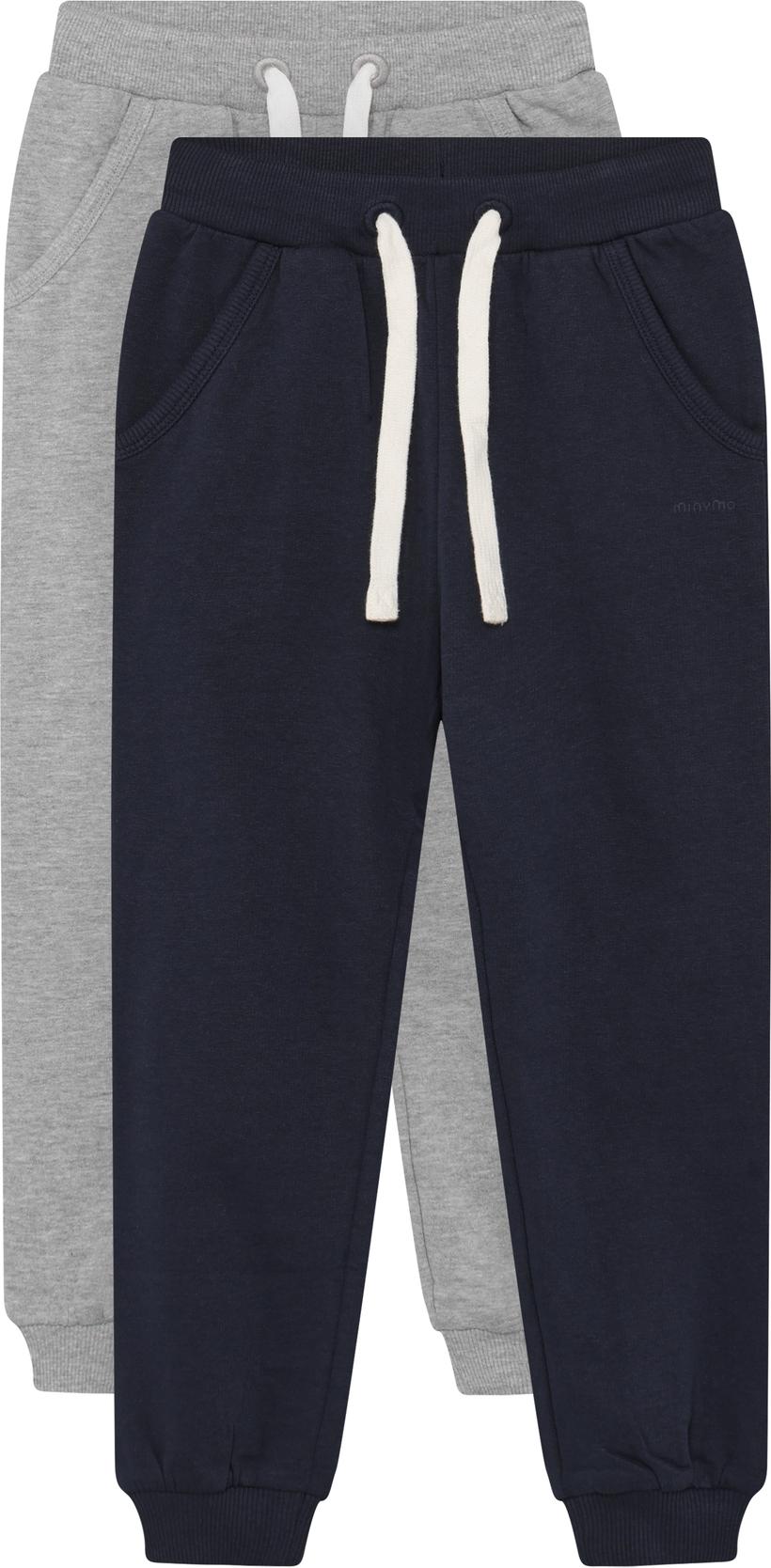 MINYMO MIBoys Jungen Hose Sweathose 2er Pack Baumwollmischung regular fit