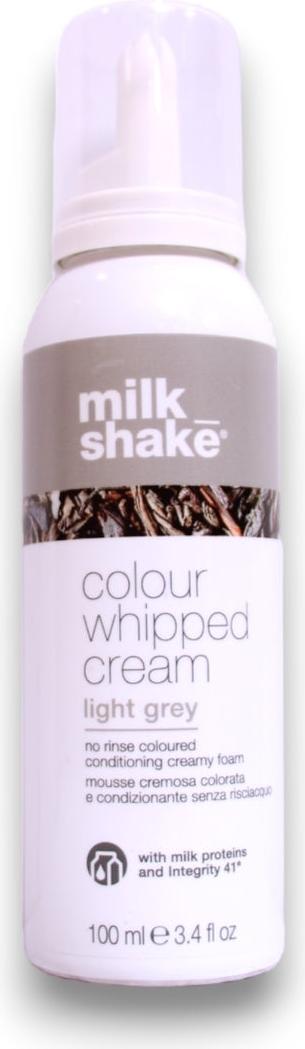 milk_shake Milk Shake, Colour Whipped Cream, Bio-Fruchtextrakte, Haarfarbe Leave-In Mousse, Hellgrau, 100 ml 135287