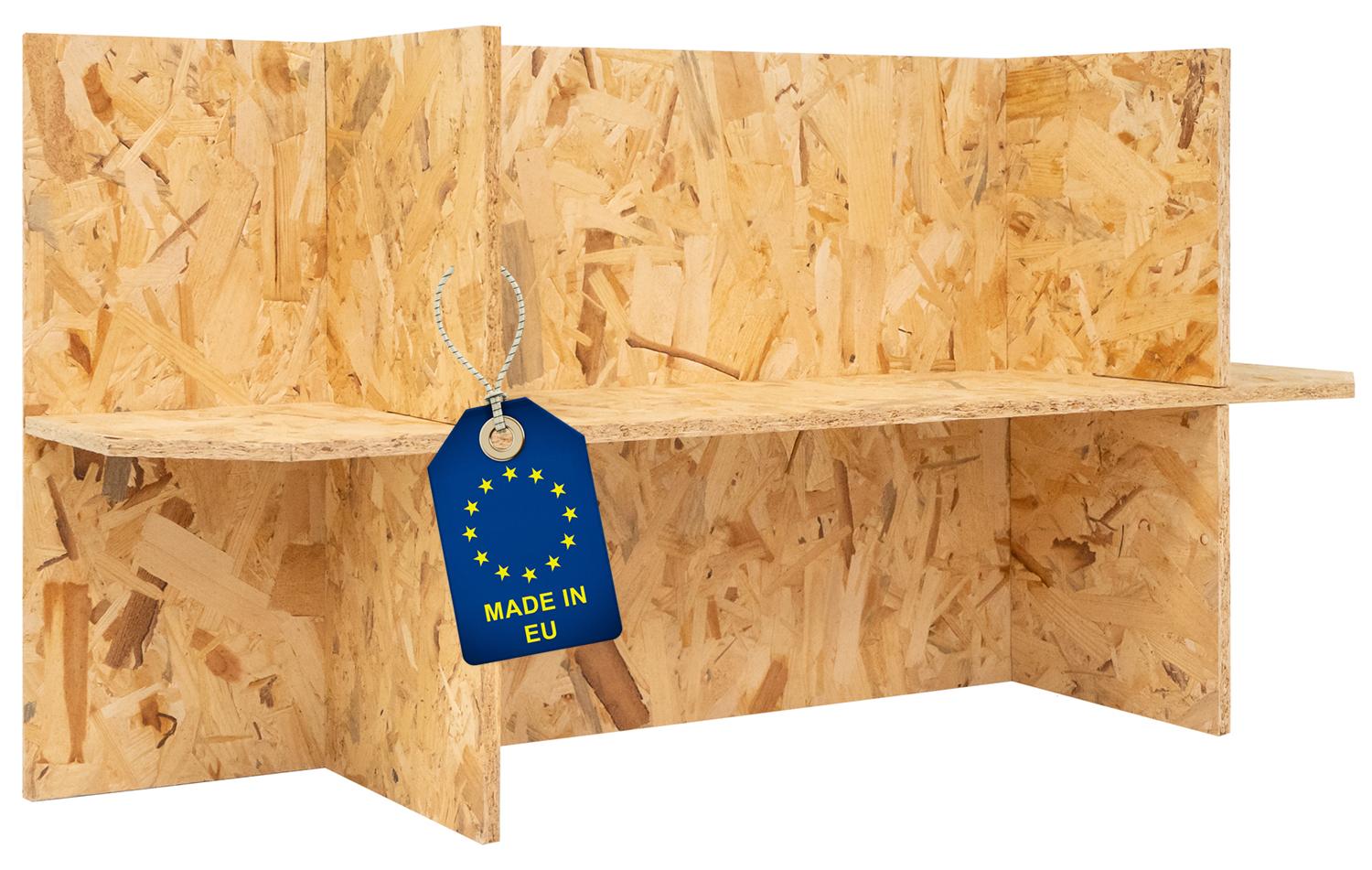 ITA Unterschrank für Terrarien 1206060 cm - Untergestell aus OSB-3 Holz für Holzterrarien - EU Produkt, - Terrariumständer - Gestell für Terrarien