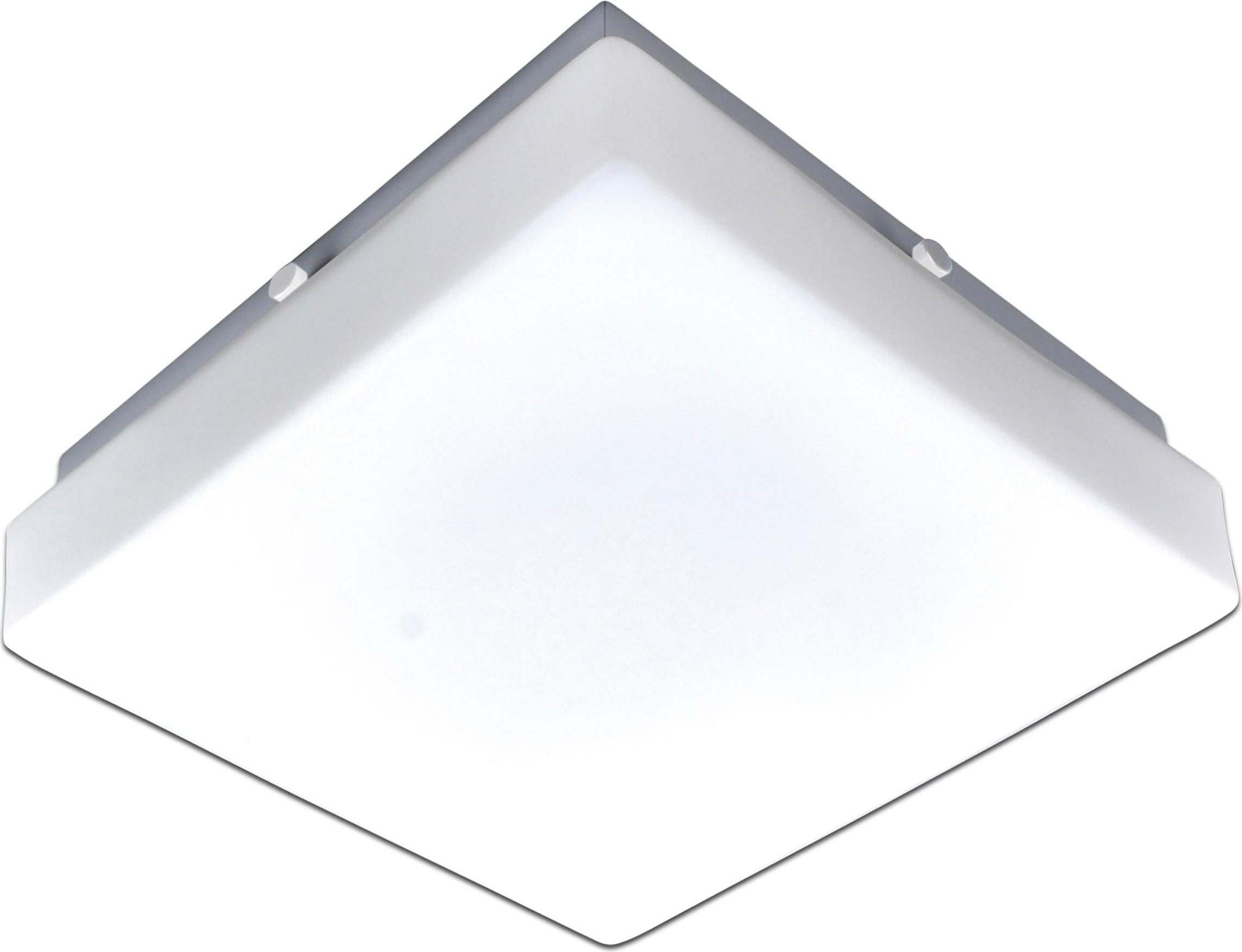 Näve - LED Wand- u. Deckenleuchte mit Sensor, Pune, l:25cm; b:25cm; h:8cm; 1211726