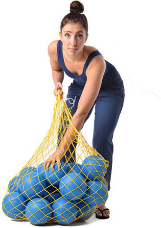 Beco 20 Aqua-Bälle 15cm Ø m. Ballnetz