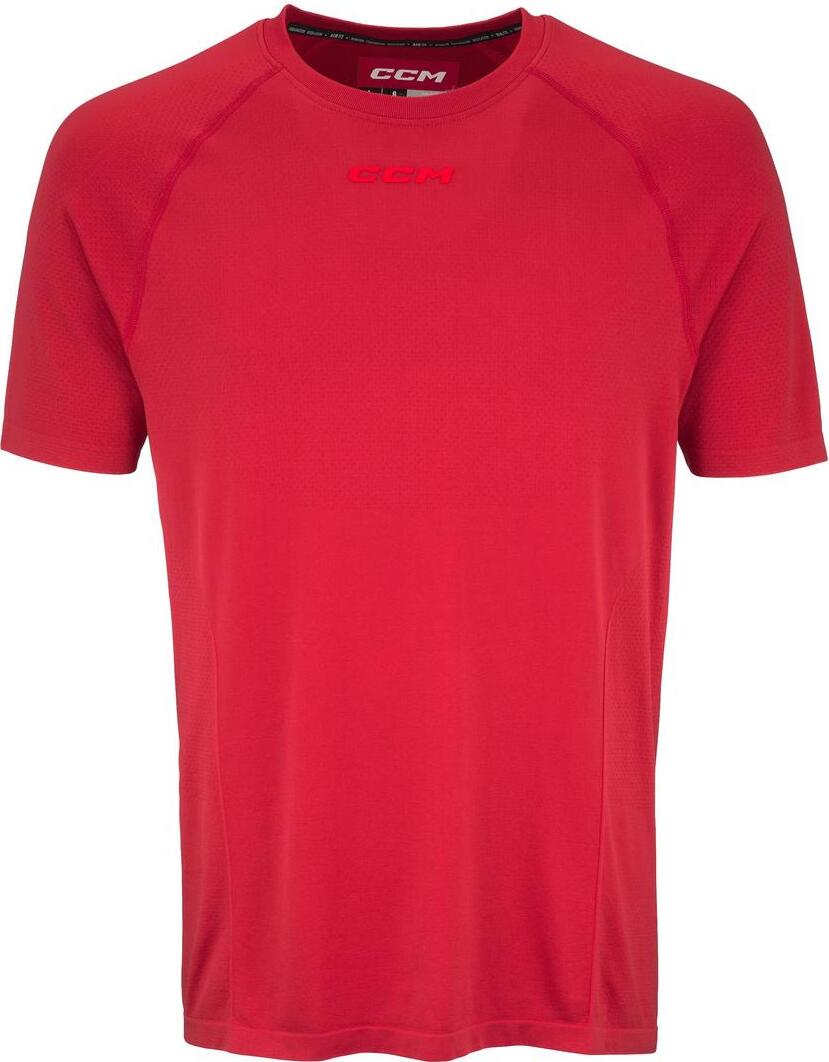 T-Shirt CCM Training Shortsleeve Senior rot M 4836534