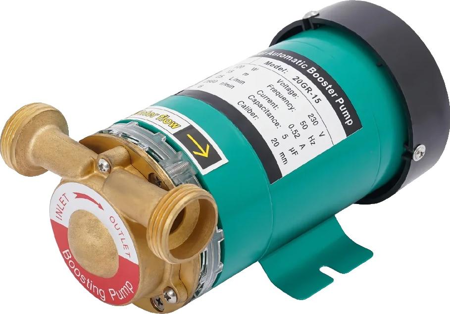 OEM Boosterpumpe, 120 W Leistung, 25 l/min maximale Fördermenge, 15 m Pumpenförderhöhe, 230V, EU 2315