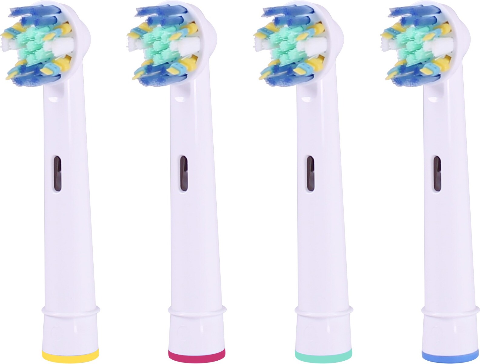 Kompatibel Dual Clean CrossAction Oral-B Cross Action BLACK Ersatzbürstenköpfe - Für Elektrische Zahnbürsten Ersatz Für Elektrische Zahnbürste