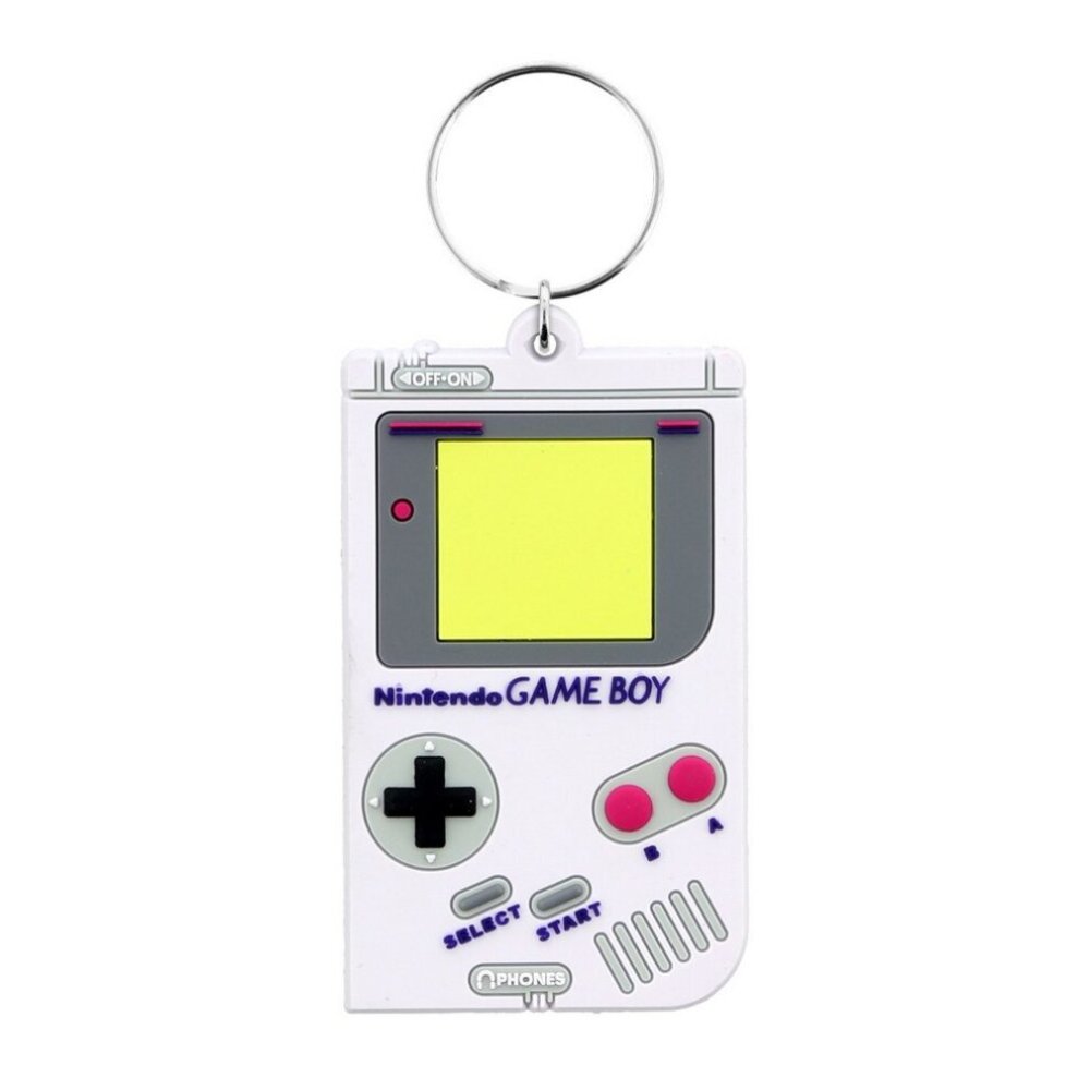 Nintendo - prívesok na kľúče "Gameboy" PM1039 (jedna veľkosť) (biely)