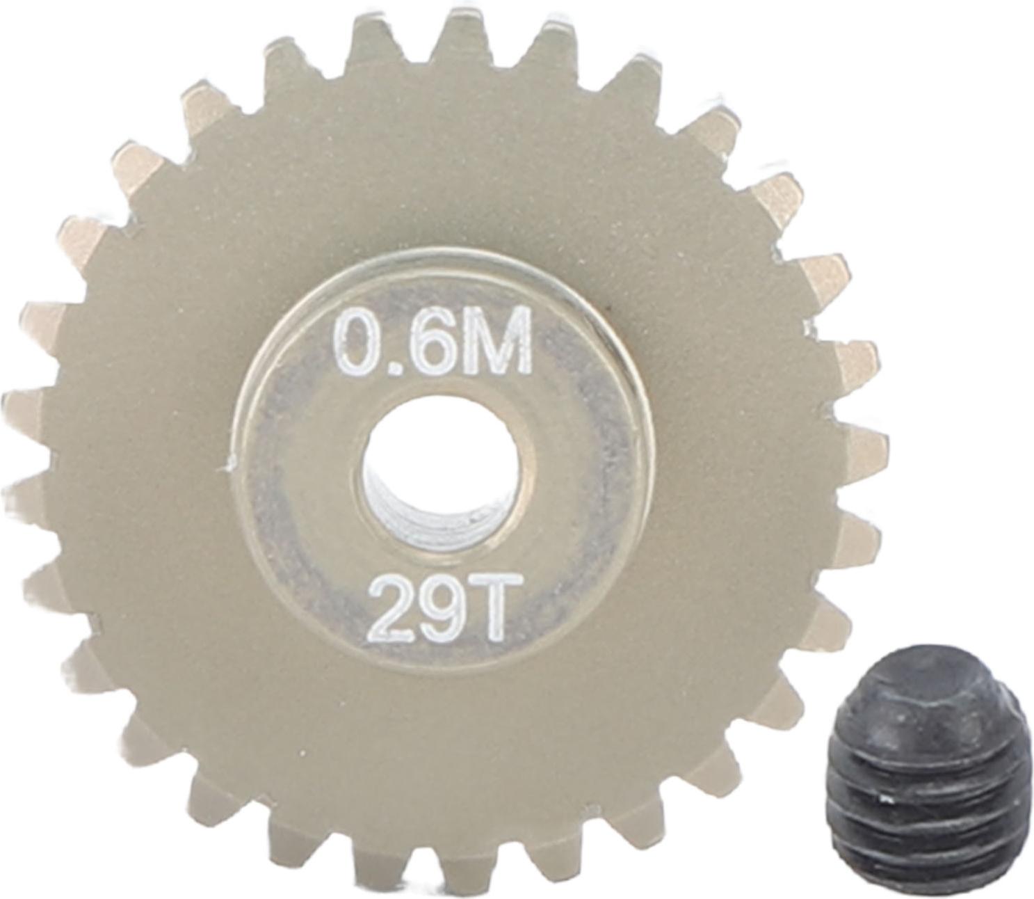 Gistuch 0,6 m Ritzelsatz, Aluminiumlegierung, 3,175 mm Lochschaft, Motorgetriebe für SCX10 TRX4 1/8 1/10 Crawler 29T