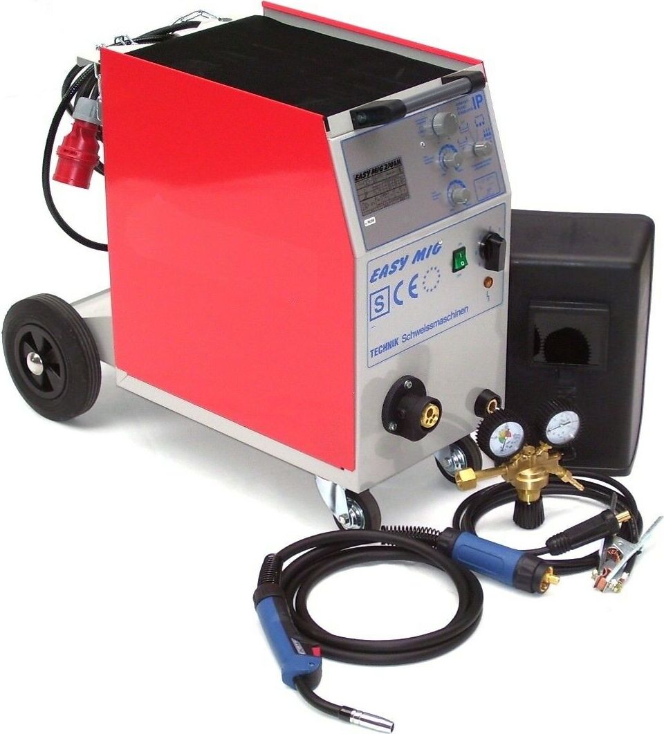 Apex MIG 250 QUADDRO Schweißgerät Schutzgasschweißgerät mit 4-Rollenantrieb Spedi| Schweißgerät 250A Quaddro