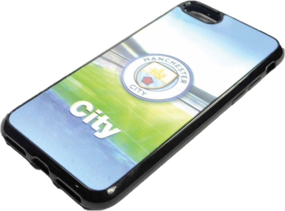 Manchester City FC - Puzdro na mobilný telefón, holografický dizajn BS2128 (jedna veľkosť) (farebné)