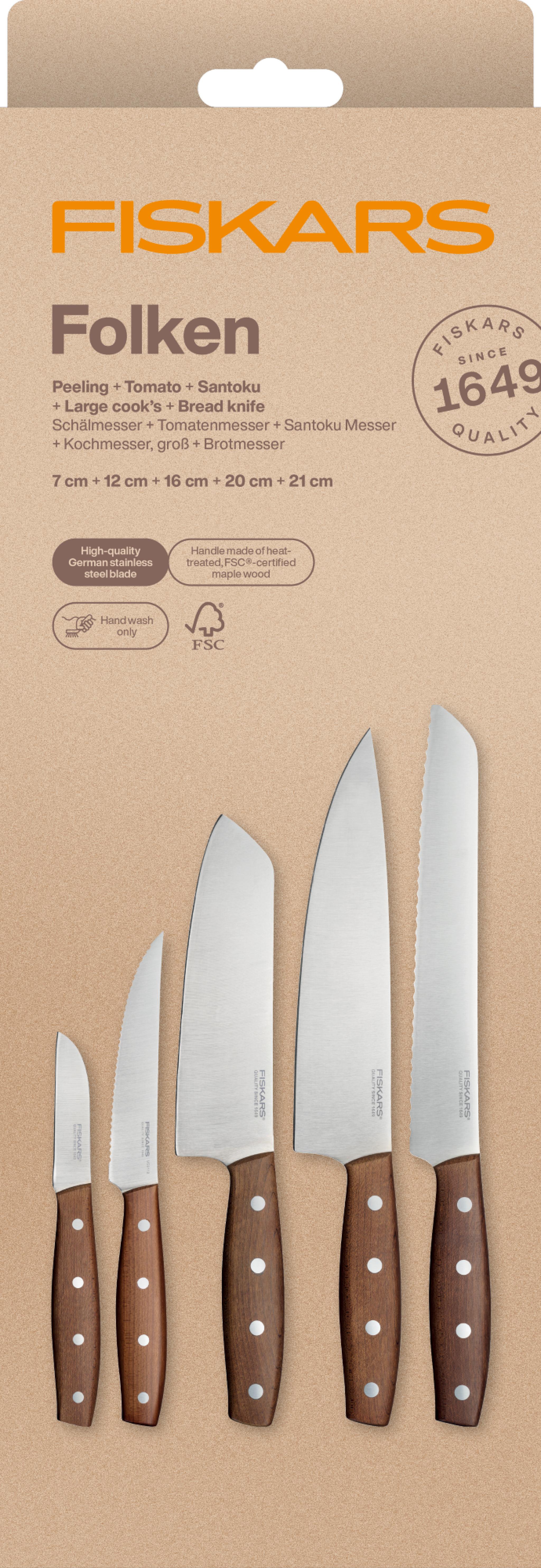 Fiskars Folken Messerset, 5-teilig FISKARS 1075688