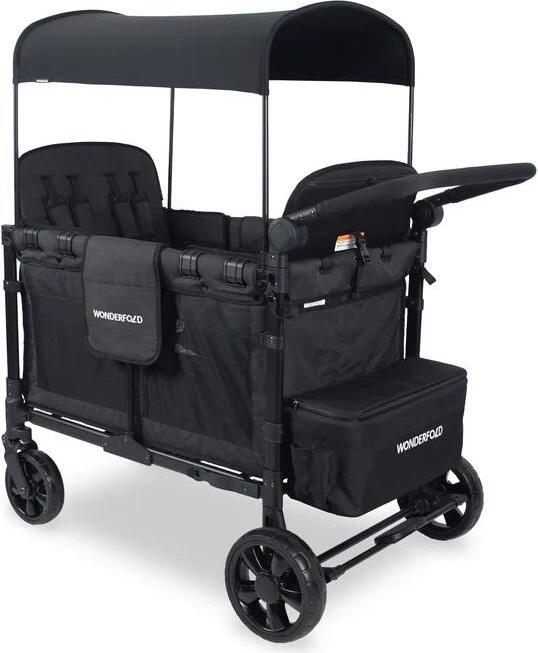 Wonderfold W4 Elite KinderVan für 4 Kinder, Wonderfold:Schwarz
