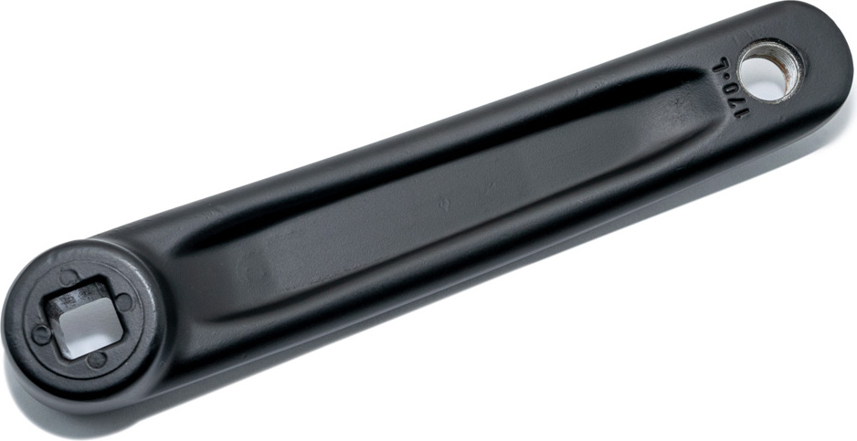 Pedivella Bici Alluminio Pedivella Sinistra Bici 152mm - Lega Alluminio Per Bici Elettriche E Pieghevoli Pedivella Sinistra 152mm