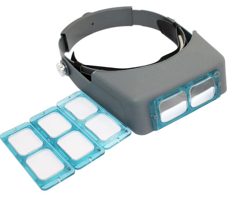 Optivisor DA-5 Kopfbandlupe 2,5x - Handfreie Vergrößerung Für Präzisionsarbeiten