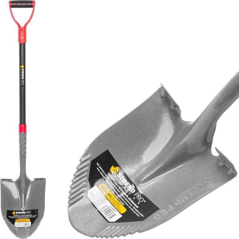 Spaten Strend Pro Garden ErgoBULL, spitz, mit Fiberglasstiel D 1150 mm