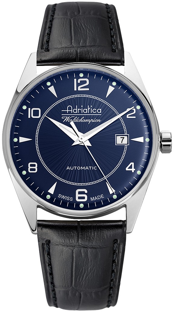 Adriatica A8142.5255A, Vodeodolný, Mechanické (automatické naťahovanie)