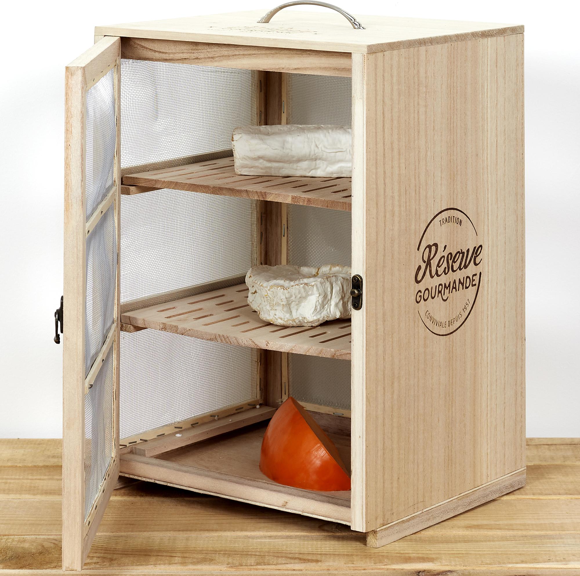 Cook Concept Speisekammer aus Holz Gourmet-Reserven 3 Ebenen