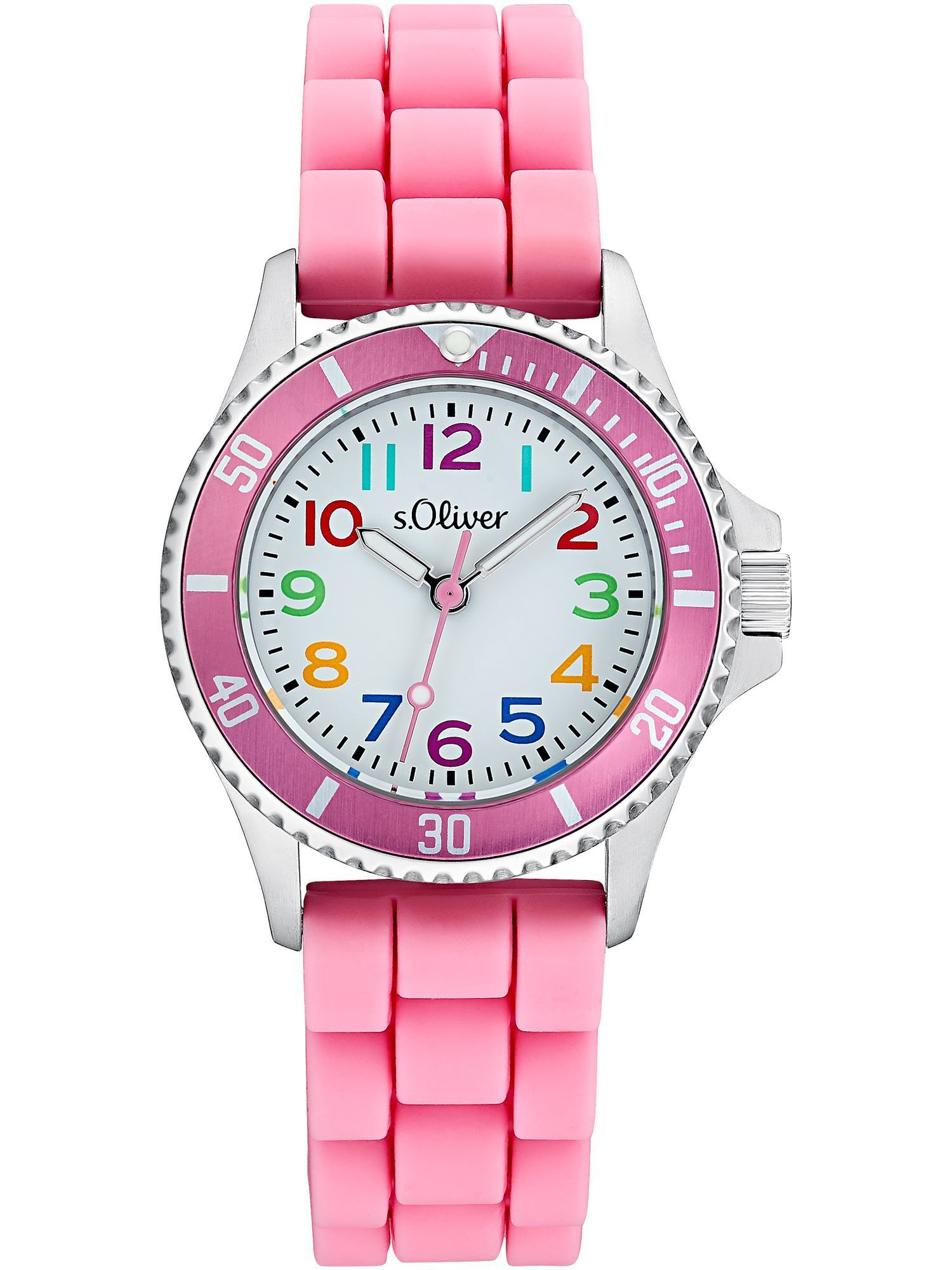 s.Oliver Kinder Uhr Silikonbanduhr 2033505